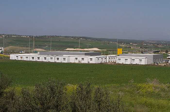 בניית משרדים יבילים לפי דרישה - קבוצת היחידה לבנייה מתועשת.