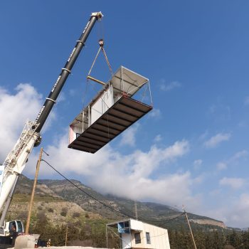 מבנה יביל - בתר אגירה שאובה, במנרה