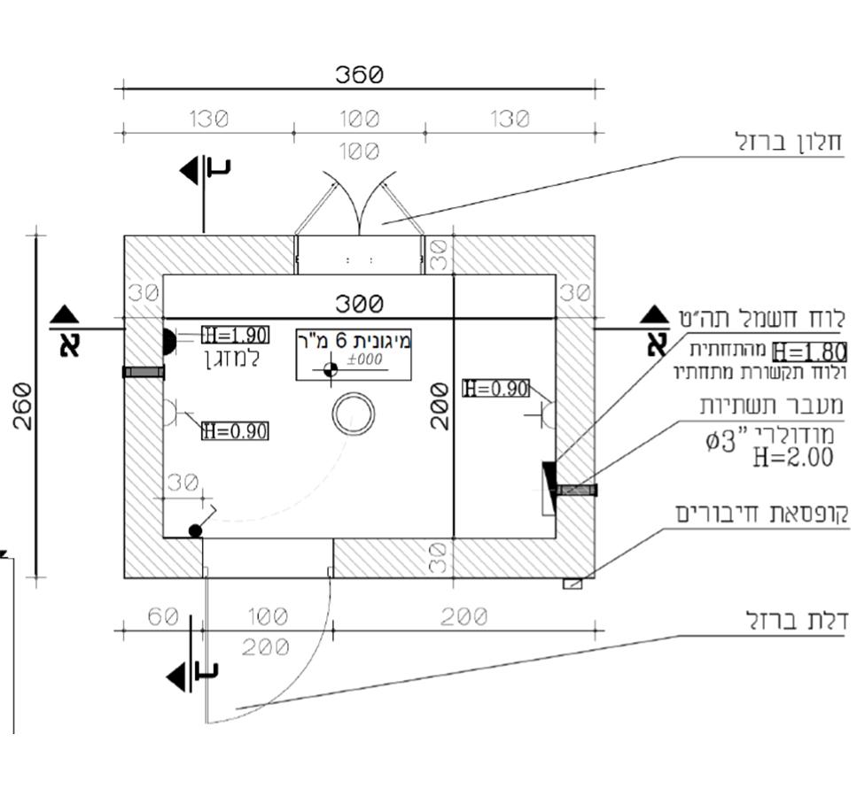 חברה לייצור מיגוניות - היחידה - מבנים יבילים